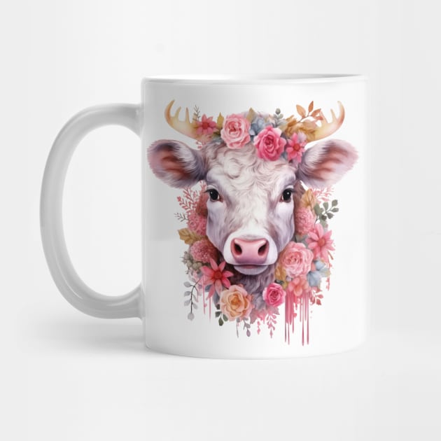 Christmas Cow #7 by Chromatic Fusion Studio